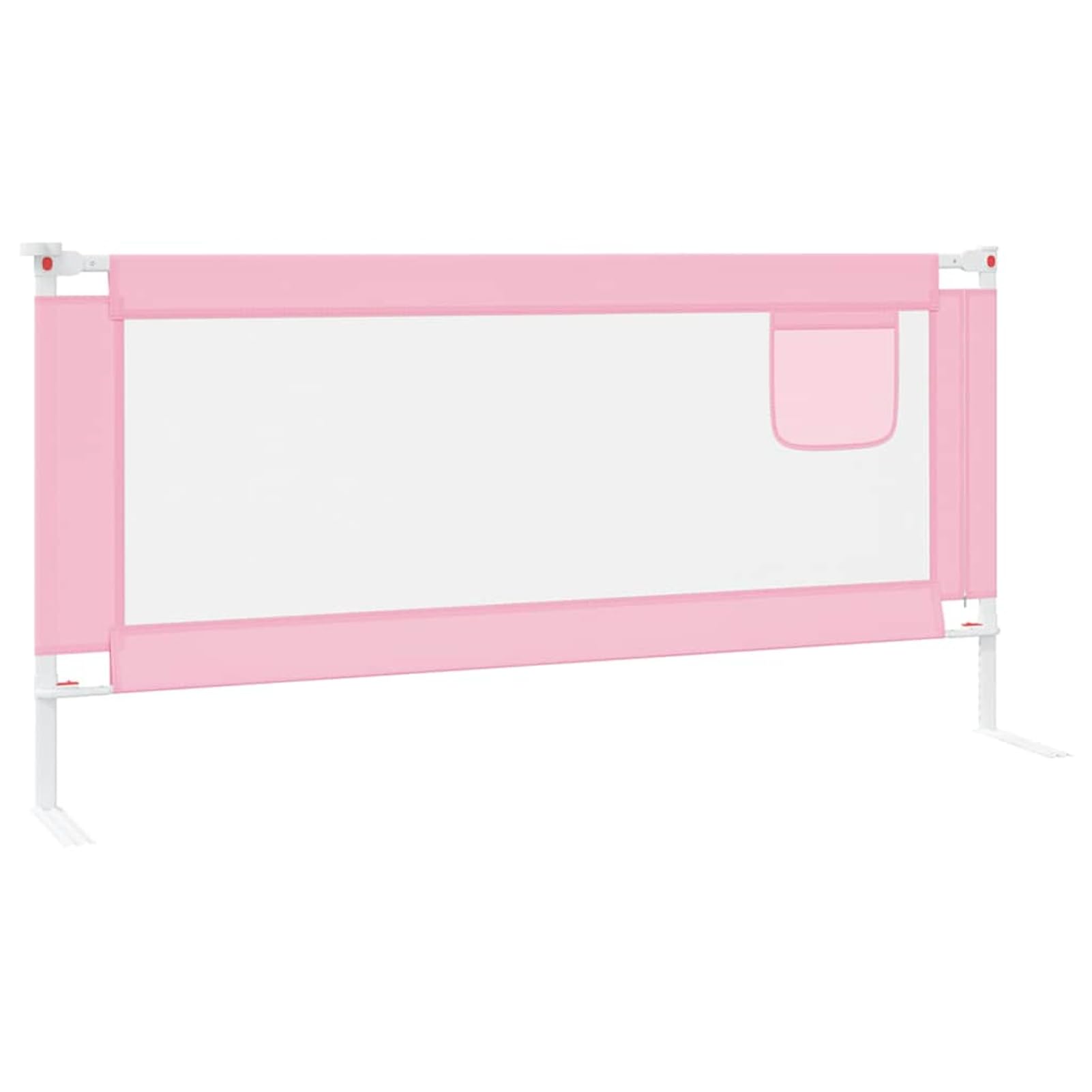 Tidyard Barandilla de Cama Niños - Protección Anticaídas, Ajustable, Rosa, 190x25cm Modelo YFXLRZJ-10205ES
