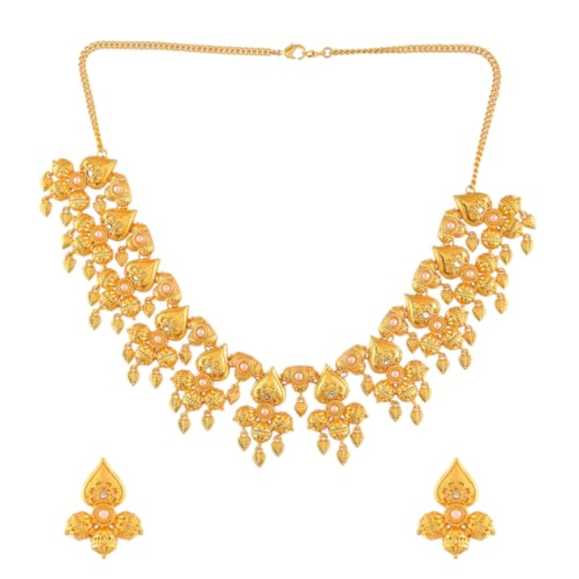 Aradhana Deepti Necklace Set, Timeless Elegance