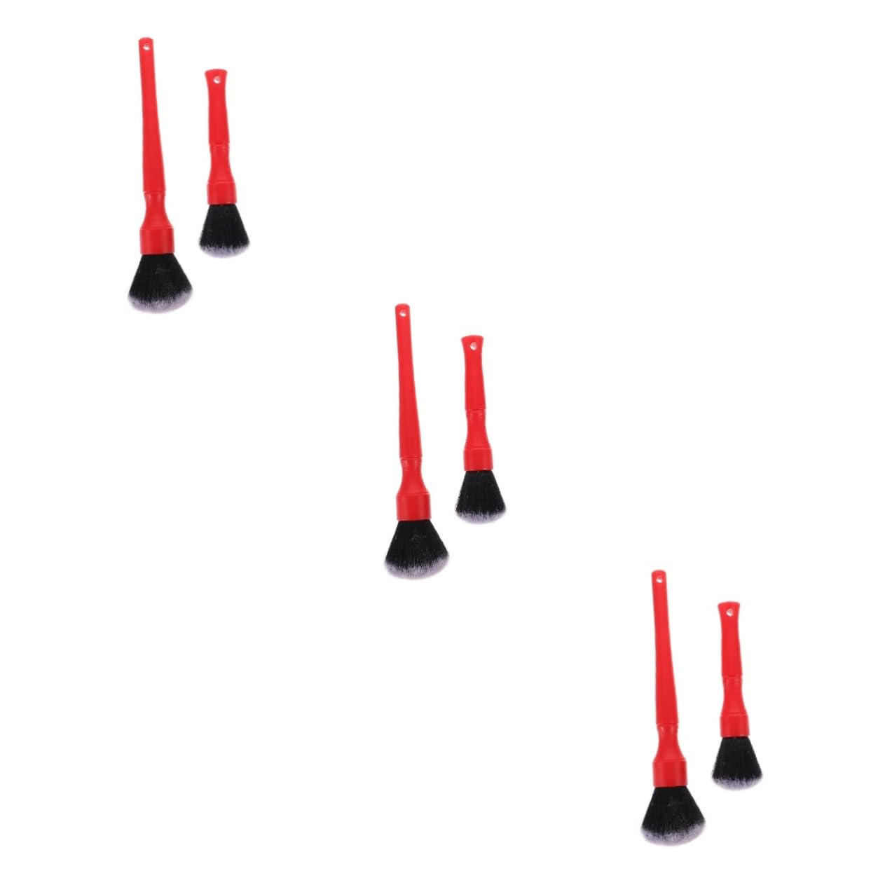 Gatuida 6stücke Ultraweiche Detailbürsten Für Ergonomisches Design Schonende Reinigung Für Innenräume Lüftungsschlitze Und Empfindliche Oberflächen Langlebig Und Kratzfrei Für