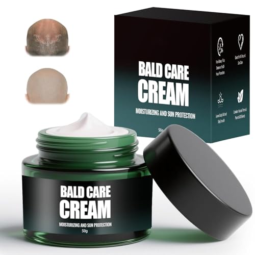 Crema Calva,Crema Cuidado Del Cuero Cabelludo,Crema Calva Nutritiva,Cuidado nutritivo y del cuero cabelludo para los usuarios calvos,Efecto mate Antibrillante,Cuidado de la piel natural para el cuero