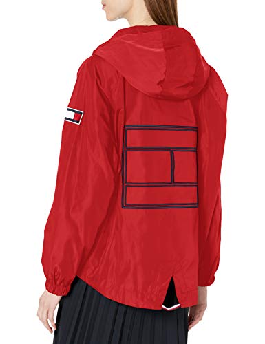 Tommy Hilfiger Women's Iconic Hooded Windbreaker Jacket2