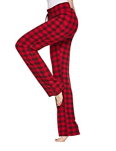 Image of CYZ Womens Casual Stretch Cotton Pajama Pants Simple Lounge Pants
