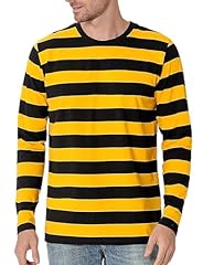 Yellow and Black Striped Long Sleeve