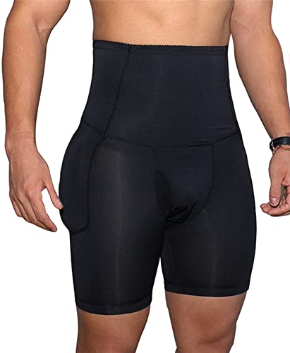 Men Padded Underwear Mesh Short Buttoceks Lifter Enlarge Butt Push Up Pad Underpants