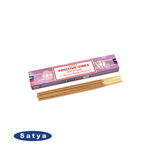 Satya-Nag-Champa-Positive-Vibes-Incense-Sticks-12-Count Satya Nag Champa Positive Vibes Incense Sticks 12 Count