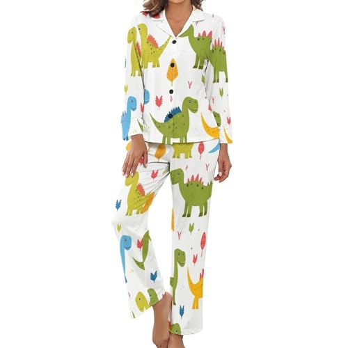 Pyjama femme 2 pièces grande taille anti-serrage pour un sommeil réparateur et sans gêne