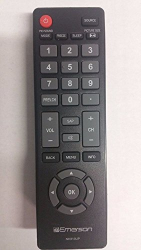 Emerson NH310UP Remote Control Replacement for 32FNT004 / NH305UD / NH303UD / NH301UD