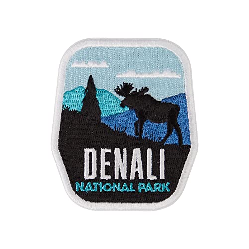 Vagabond Heart Denali National Park Patch - Denali Souvenir -