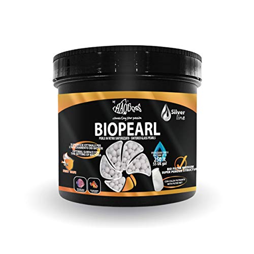 Haquoss Biopearl Materiale Filtrante, 450 Grammi