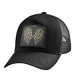 Angel Golden Wing Trucker Hat Black Hats for Men Woman Baseball Cap Fitted Snapback Hats Adjustable