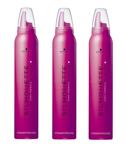 シュワルツコフ シルエット ストレートムース 350g ×3個セット Schwarzkopf SILHOUTTE