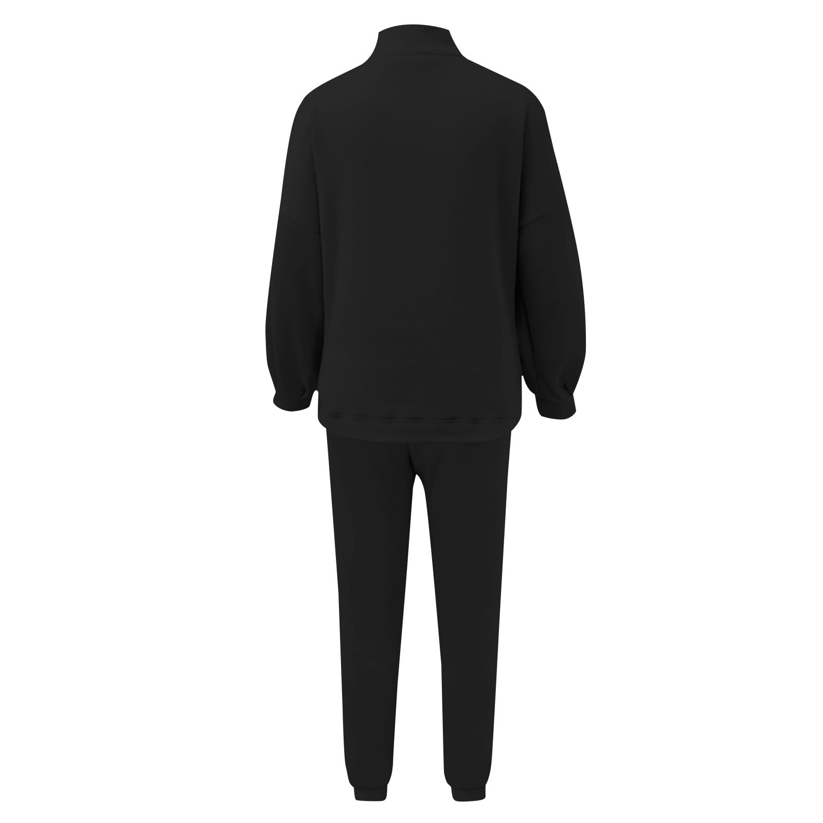 Completo Sportivo Donna 2 Pezzi Completi Sportiva Manica Lunga Girocollo Completo Da Ginnastica Tuta Palestra Casual Set Top E Pantaloni a Gamba Larga Tute Per Jogging Fitness Yoga Autunnale Invernale