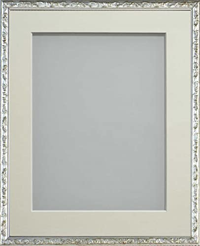 Frame Company Olivia Silver 20x16 Frame With Ivory Mount For A3 — image 1