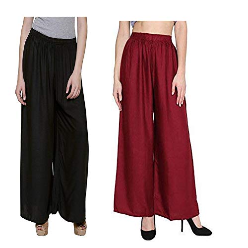 Buy ALIYAA Girls Palazzo Solid Soft 