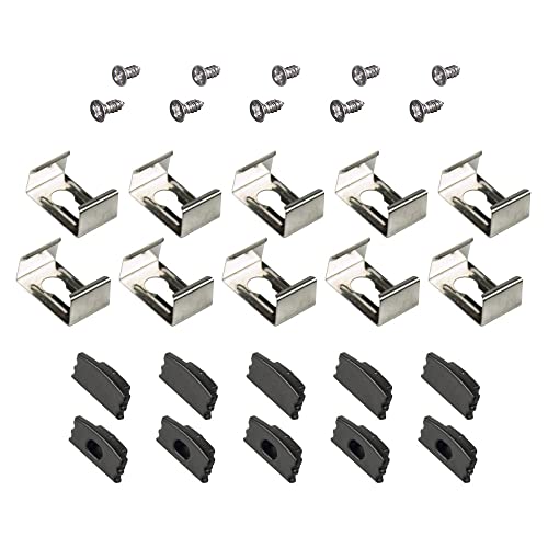 Image of Armacost Lighting Surface Mount LED Tape Light Accessory Pack - Black 960005