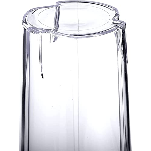Tasses à portion unique 473 ml en plastique lavable et durable avec couvercle - 6