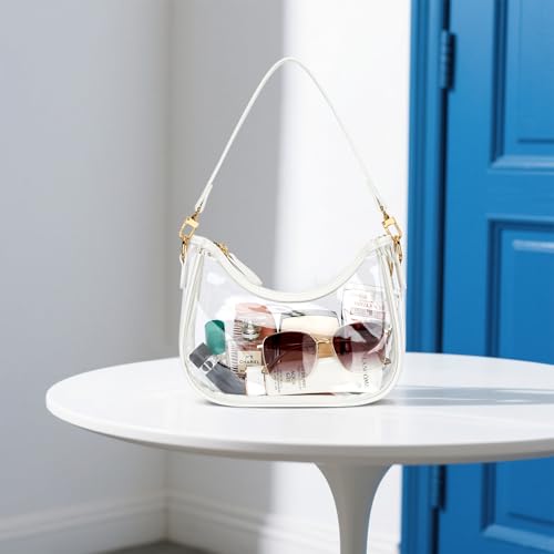 KKXIU Shoulder Bag for Women Cute Hobo Purses and Handbags Retro Clutch Underarm Purse3