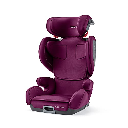 RECARO Silla de Coche Mako 2 Pro, Homologación i-Size (100-150 cm), Silla de Coche para Niños de Entre 15 a 36 kg, de 3 a 12 Años, Instalación...