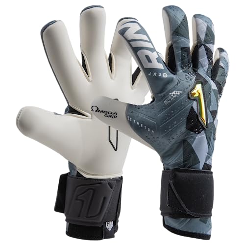 Rinat Omega Grip Stretch Soccer Goalkeeper Gloves (Oxford, 8)