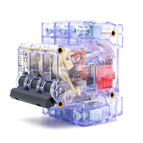 Disjoncteur DZ47-63 3P 63A pour éviter les surcharges électriques et courts-circuits 400V