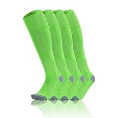 J-baseball Socks-neon Green