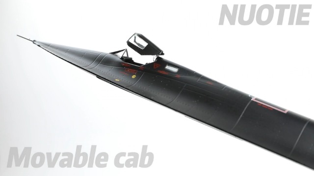 Amazon.com: NUOTIE 1/72 Scale SR-71a Blackbird Metal Model High