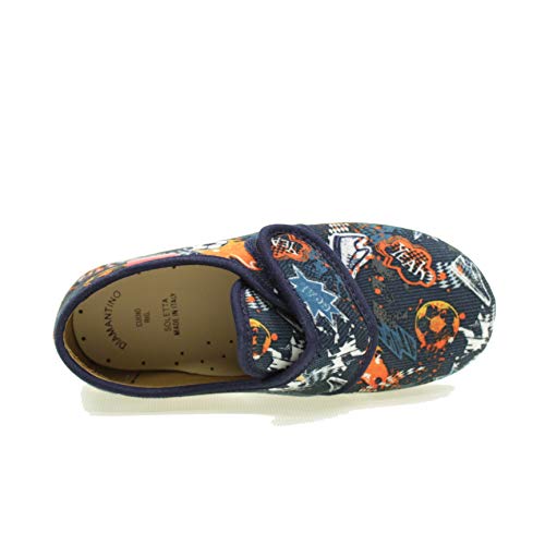 DIAMANTINO Pantofole a Strappo Fantasia Soccer