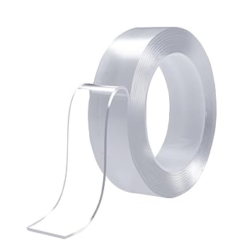 Double Sided Heavy Duty Extra Strong Adhesive Tape - General Purpose Nano Tape, Reusable and Without Leaving Adhesive Marks 10 feet