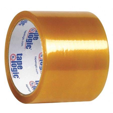 3' x 55 yds. Clear (6 Pack) #53 PVC Natural Rubber Tape