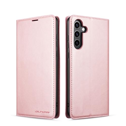 QLTYPRI Etui pour Samsung Galaxy S25, Housse en Cuir Premium PU Portefeuille Conque, [Fentes pour Cartes] [Fermoir Magnétique] [Stand Fonction] Flip Coque...