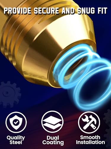 Set of 24, M14x1.5 OEM Factory Wheel Lug Nuts Replacement for Sliverado Sierra 1500 Yukon Avalanche Suburban Express 1500 C1500 K1500 Escalade Traverse Yukon 14mmx1.5 Studs with 6 Lug or 5 Lug Wheel - Thumbnail 3