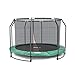 Produktbild Ampel 24 Deluxe Ground Trampolin 305 cm komplett mit innenliegendem Netz, Sicherheitsnetz mit Stabilitätsring & 8 Stangen, für Kinder bis 35 kg