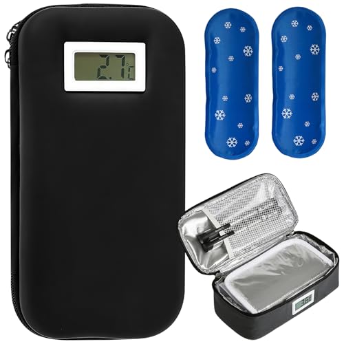 Bolsa isotérmica de insulina con 2 acumuladores