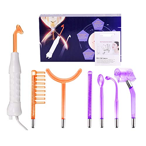 High Frequency Facial Machine 7 in 1 Portable Handheld Skin Wand Device
