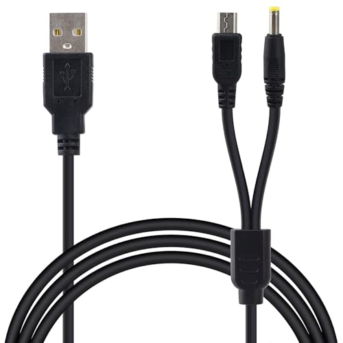 CABLEPELADO   Cable USB Carga Datos Compatible con Sony PSP 1000 2000 3000 | Transferencia Rápida y Carga Simultánea