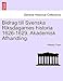 Bidrag till Svenska Riksdagarnes historia 1626-1629. Akademisk Afhandling. - Tham, Wilhelm