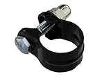 Fenix Cycles Bike Steel Seat Post Clamp Outer Diameter 28.6mm, (Black)