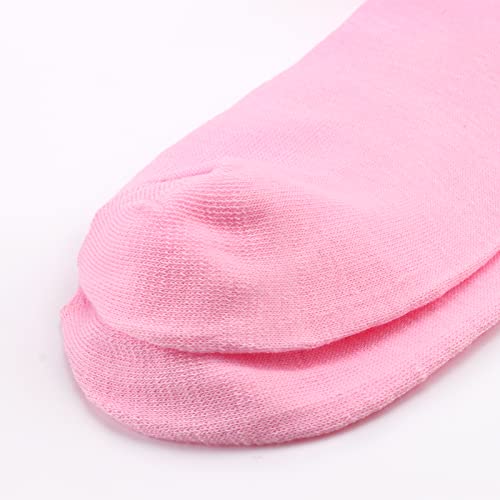 Image of AQOKKA Extra Long Thigh High Socks for Women Striped Over Knee Thigh Socks Long Boot Thigh High Stockings Leg Warmers