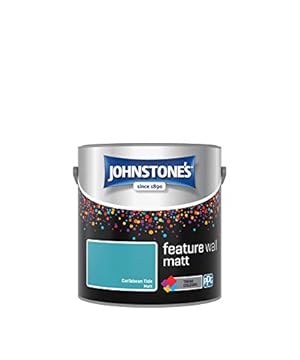 Johnstone's Feature Wall Matt Emulsion Paint - Caribbean Tide 2.5L