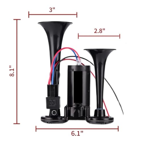 Mroy Mio MROY06 12V 600Db Car Air Horn thumb #1