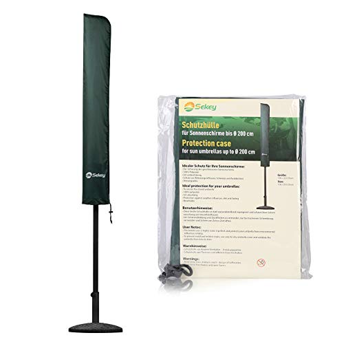 Sekey Ombrellone Copertura per Ø 200 cm / 200 cm ×...