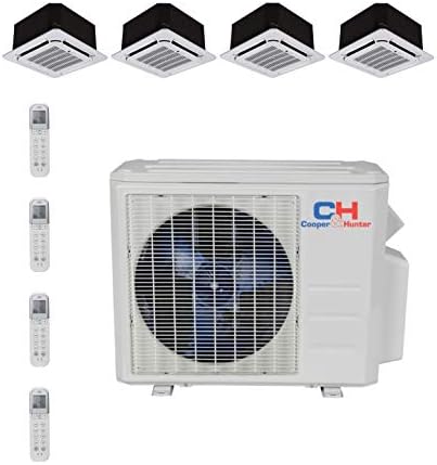 Cooper & Hunter Mini Split AC Heat Pump Multi 4 Zone 9000 9000 9000 12000 BTU