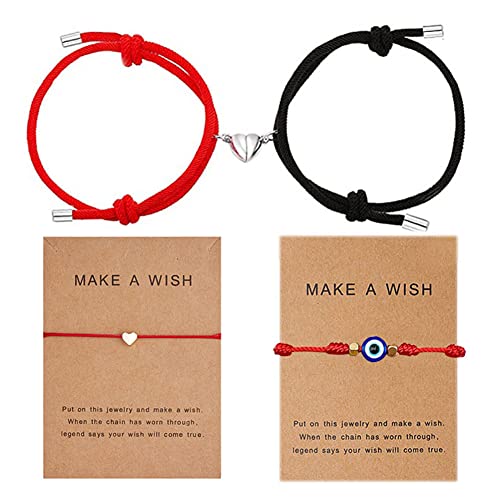 JczR.Y Matching Heart Bracelets