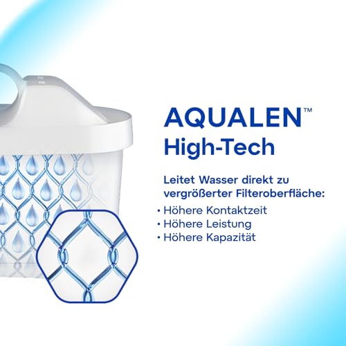 Foto von AQUAPHOR Wasserfilter Onyx Schwarz inkl. 1 MAXFOR+ Filter I 4,2L Wasserfilter in Glasoptik für I Karaffe I Reduziert Kalk & Chlor I Perfekt für die Familie I Premium Qualität I Stylischer Behälter