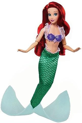 Disney Store Official Ariel Story Doll, The Little Mermaid, 11 Inch, Fully Posable Toy in Glittering Outfit - Suitable for Ages 3+ Toy Figure, Gifts for Girls, New for 2023? — view 6