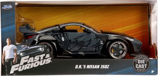 Jada Toys Fast and Furious Series 1/24 DK's Nissan 350Z Black