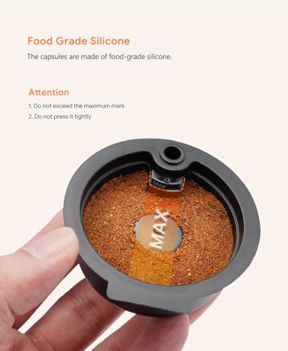 Capsule à café réutilisable pour machine Bosch Tassimo avec filtre 220mL