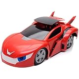 DANBIYA Power Battle Watch Car Avan TV Animation Coin Battle Toy Character Red