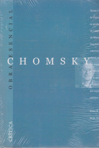 Chomsky esencial (Spanish Edition) [Spanish] 8484323781 Book Cover