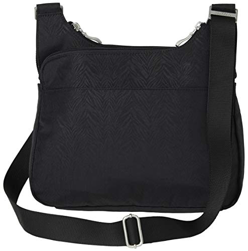 Image of Baggallini Crossbody Travel Bag 11x8.5 Lightweight Water-resistant Nylon Handbag